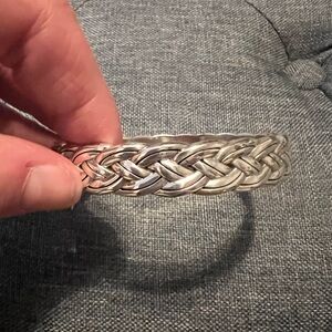 Brighton Interlok Woven Bangle Bracelet